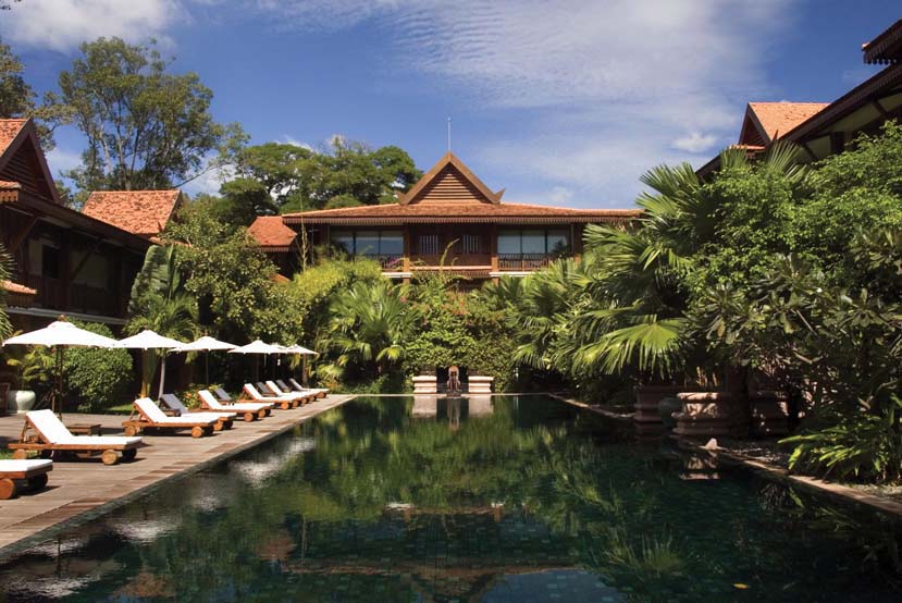 Convenient hotels near Angkor Wat